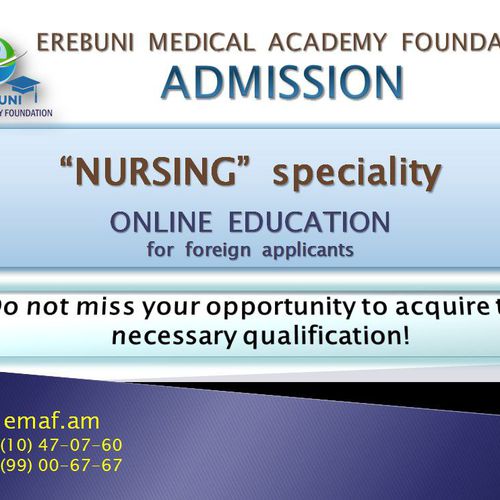 'Nursing' program / Online education