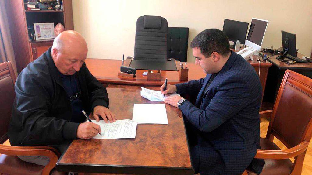 A memorandum of cooperation between "Urartu" University and "Erebuni" Medical Academy was signed today