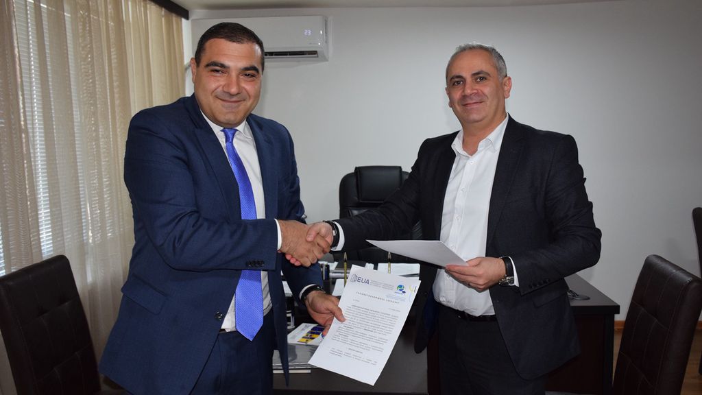 Համագործակցության հուշագիր Հայաստանի Եվրոպական համալսարանի հետ